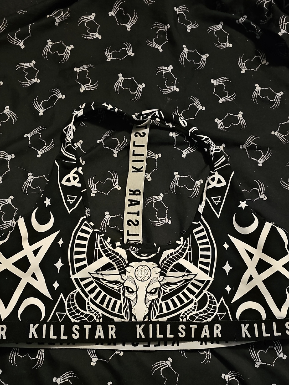 Killstar Baphomet Sprts Bra, XL